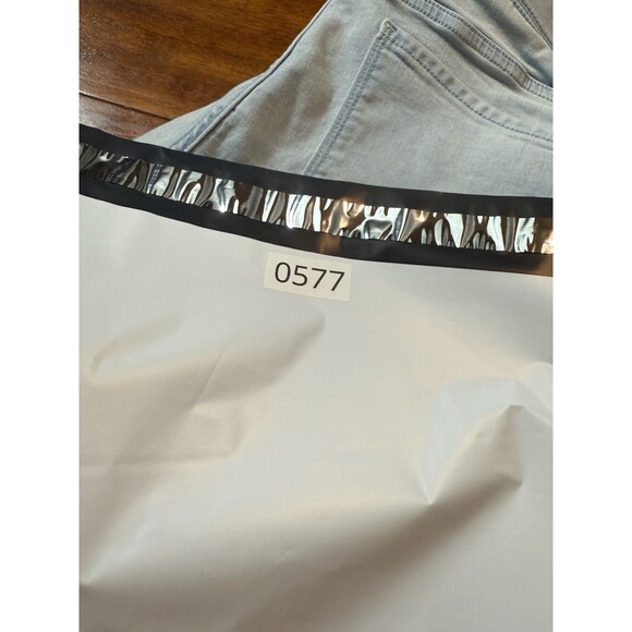 Old Navy Jeans Light Wash 16 Distressed Rockstar Elastic Pull On - Picture 9 of 9